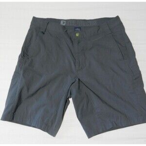 Reel Legend Performance Men’s Shorts Blue Gray Size 36" Sun Protect Quick Dry